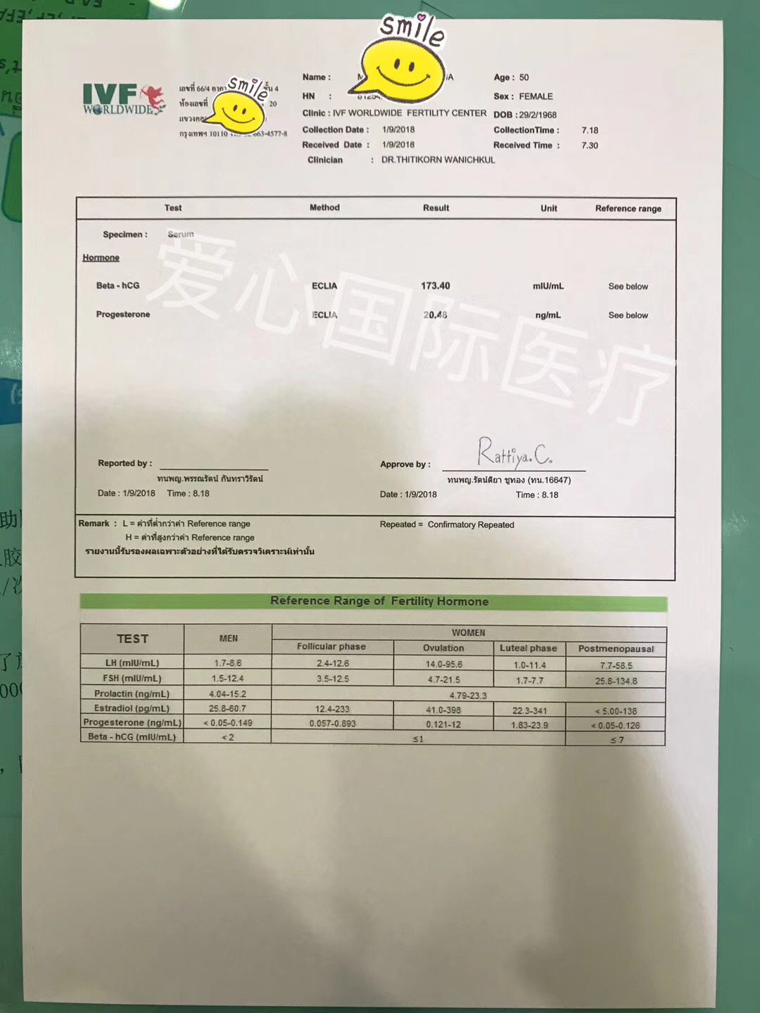 【泰国试管生男孩】法国华裔50岁没生育过，选择泰国试管婴儿1次好孕